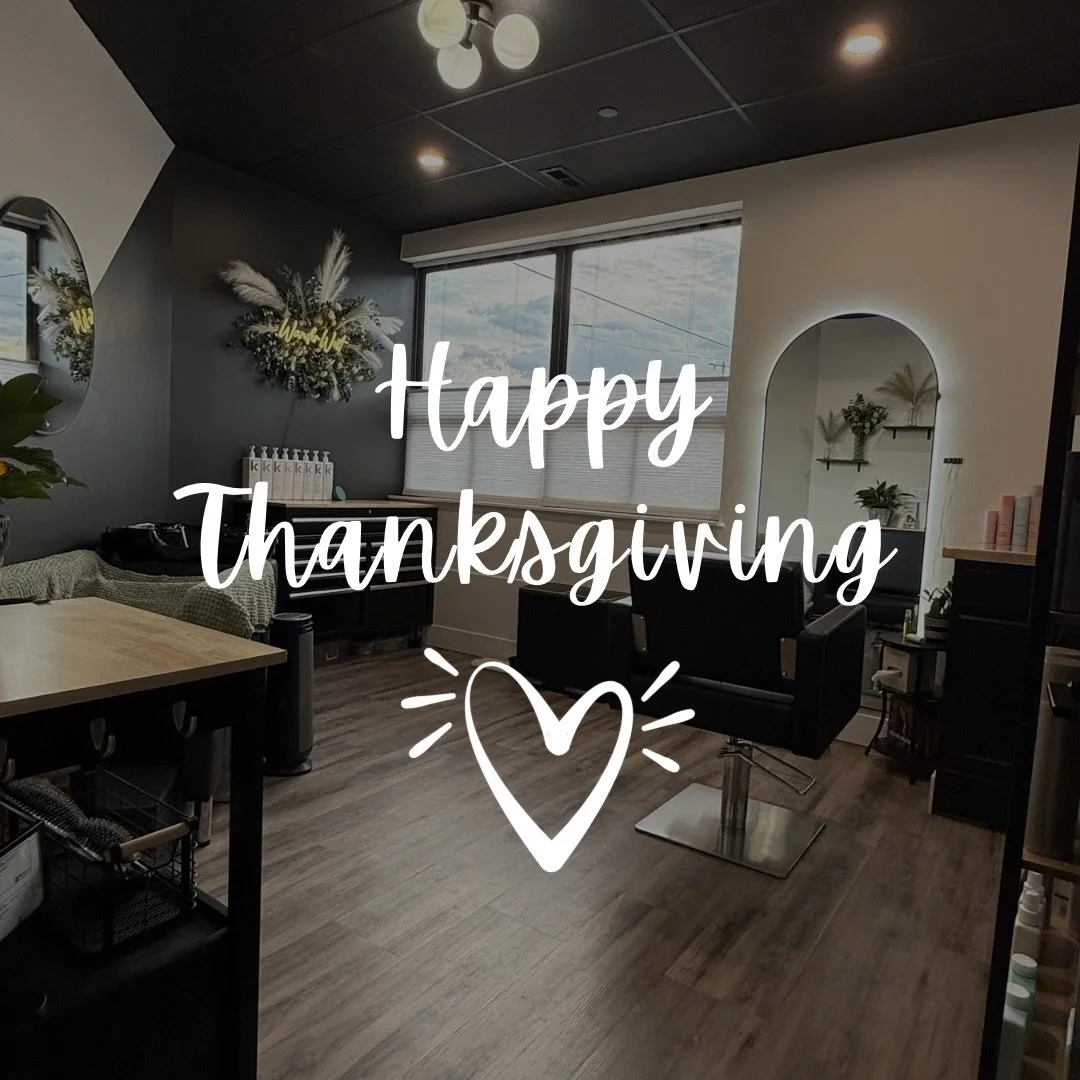 Happy Thanksgiving from Wander West Beauty 🤍
Grateful today and every day for the incredible women who fill this space with kindness, trust, laughter, and beauty. Whether you&rsquo;ve been in my chair once or a hundred times&mdash;thank you for lett
