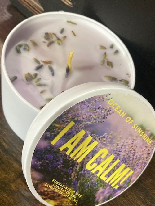 I AM CALM! Candle
