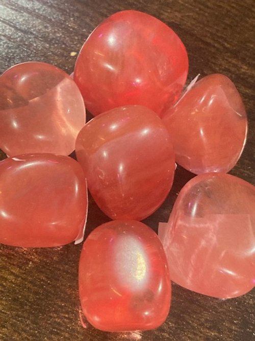Cherry Quartz Tumbles