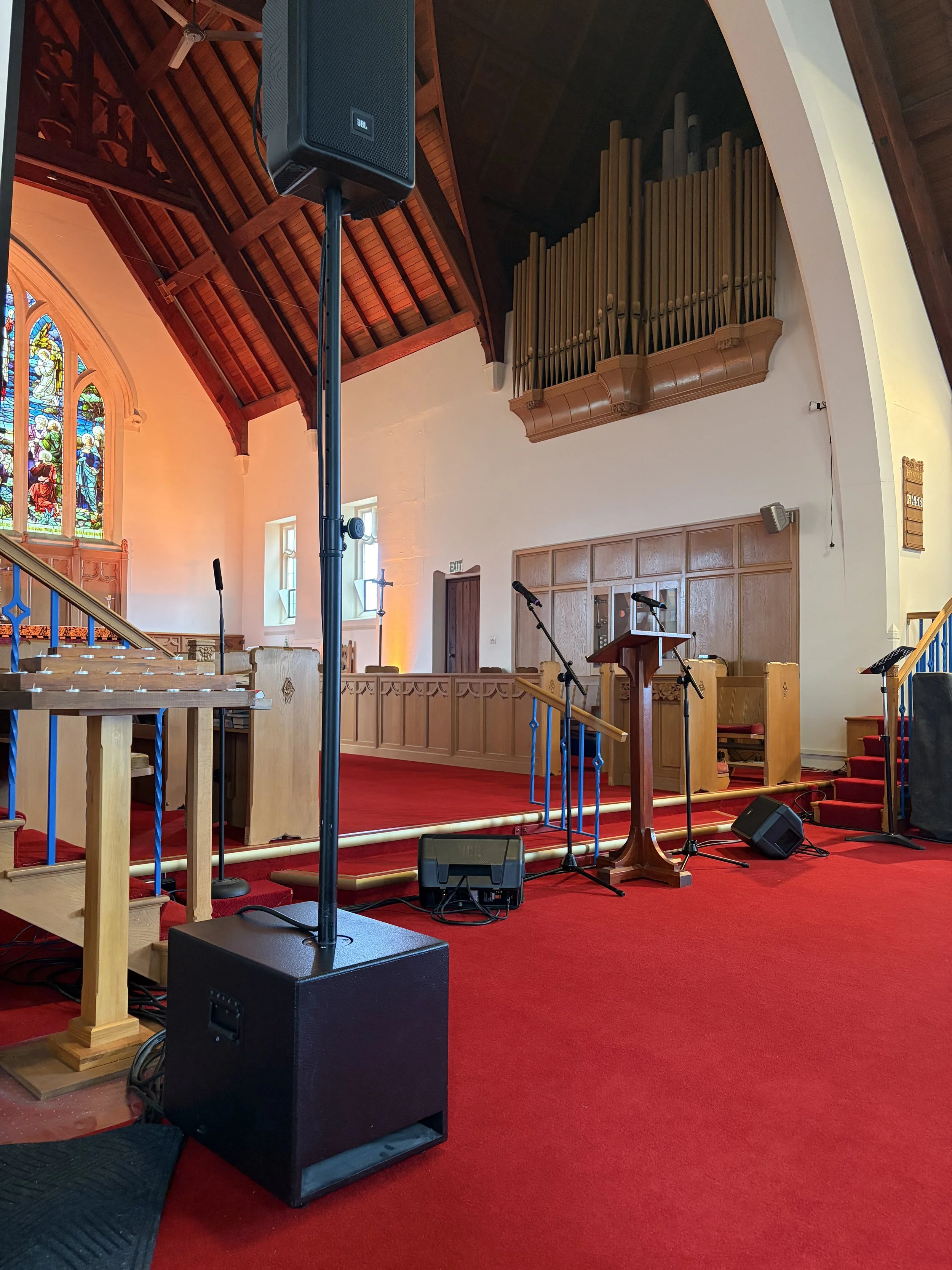 Opera Singing in a local Church