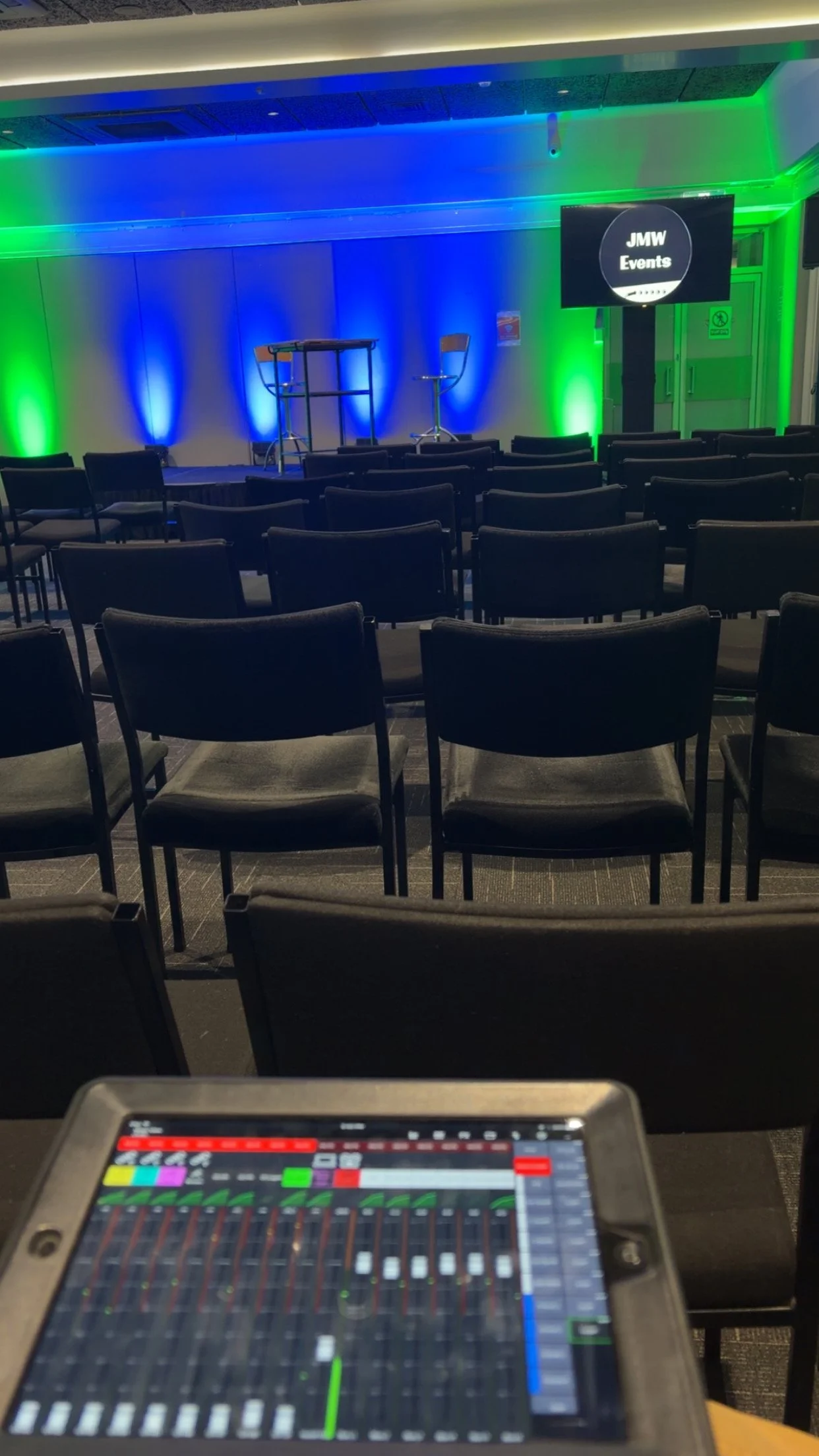 Speaking event at the Hotel Ashburton