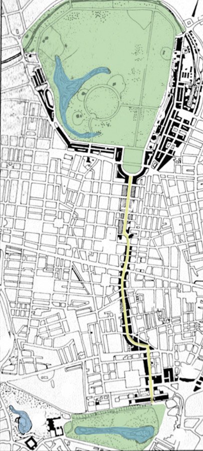 Plan de John Nash para Regent Street 