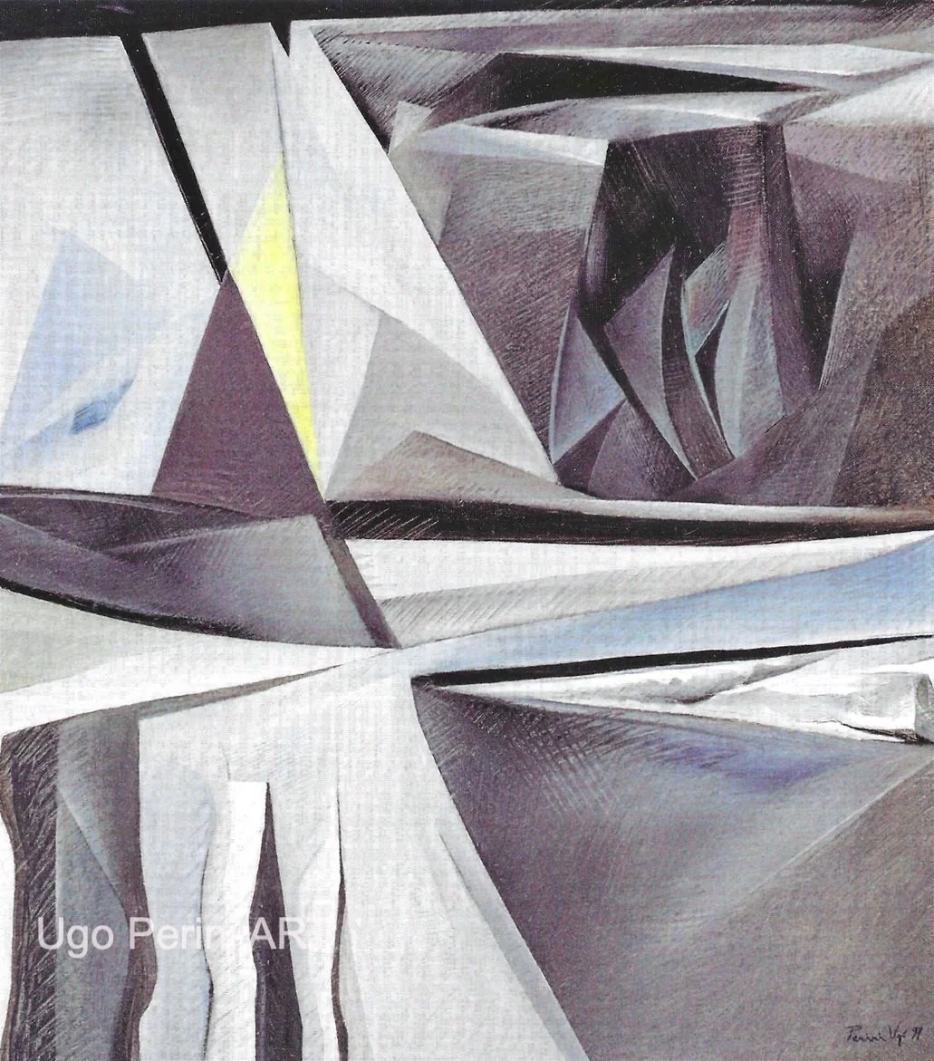 Fiume Arnetta tra le Vetrine (1997) by Ugo Perini