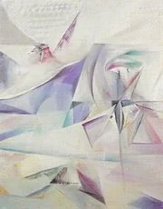 Uomo Fermo in Materia Luminosa (1993)