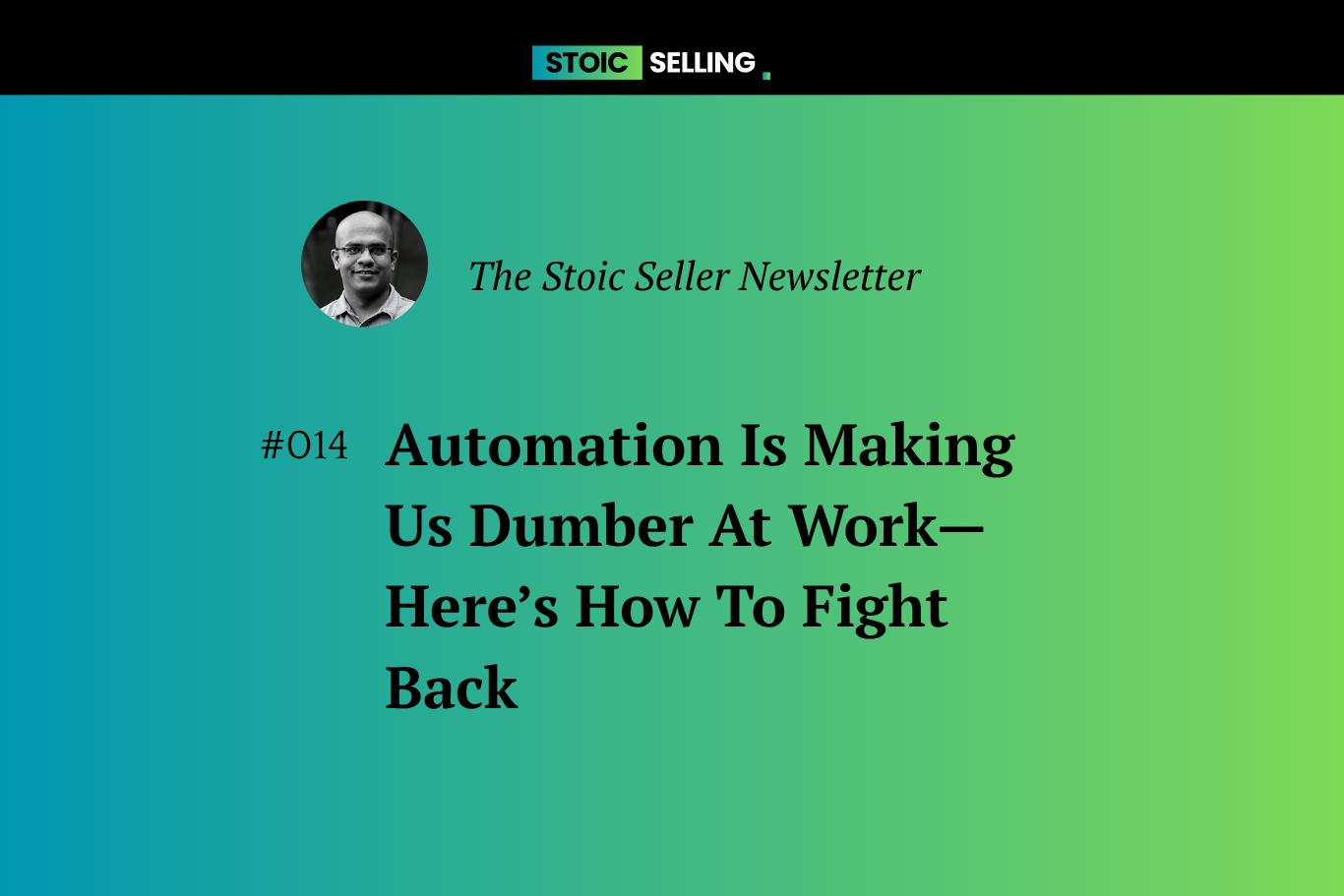 Automation Is Making Us Dumber at Work—Here’s How to Fight Back