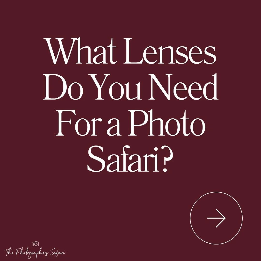 Less is more when it comes to lenses, prioritise telephoto, standard zoom and wide lenses for varying distances and landscape shots 📸
