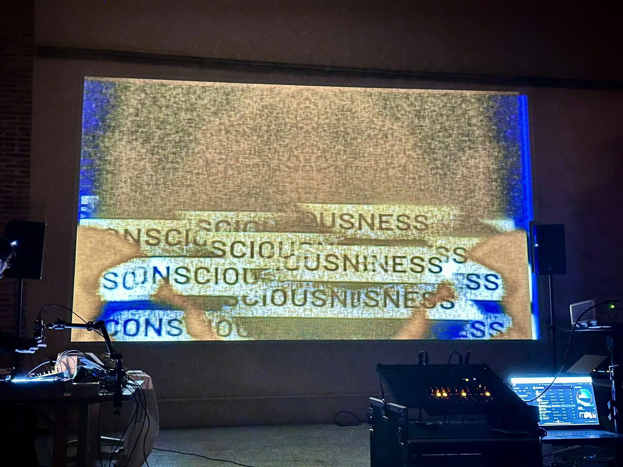 Kansas Anymore · Neogénesis · acción performativa audiovisual en tiempo real