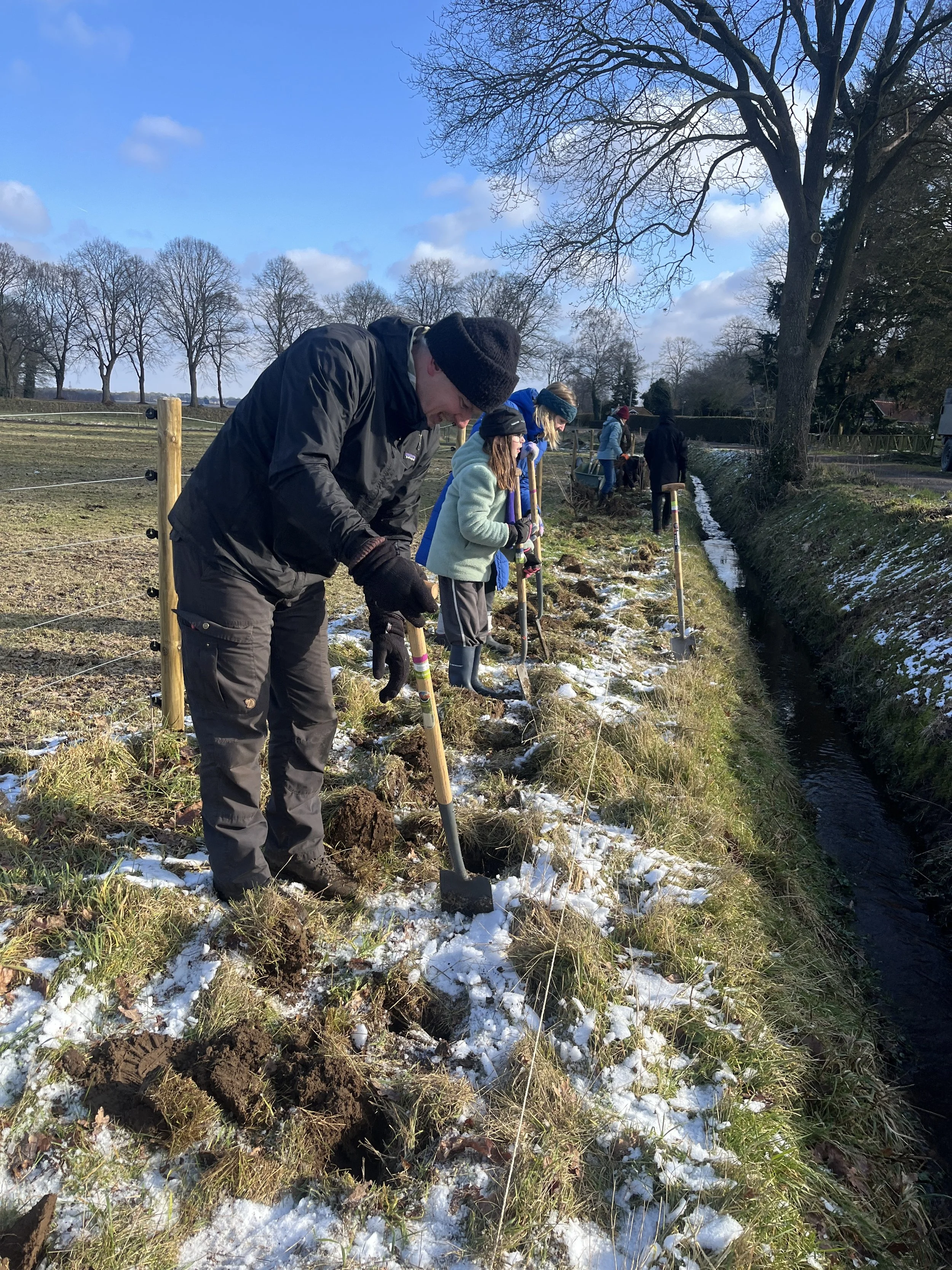Meer dan 500 meter inheemse haag geplant!