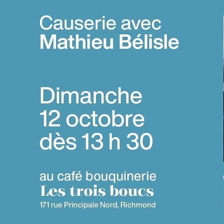Ce dimanche, on reçoit @mathieu__belisle_ pour une causerie au sujet de son plus récent essai «  Une brève histoire de l’espoir » publié chez @luxediteur. Soyez des nôtres :) #cafe #coffee