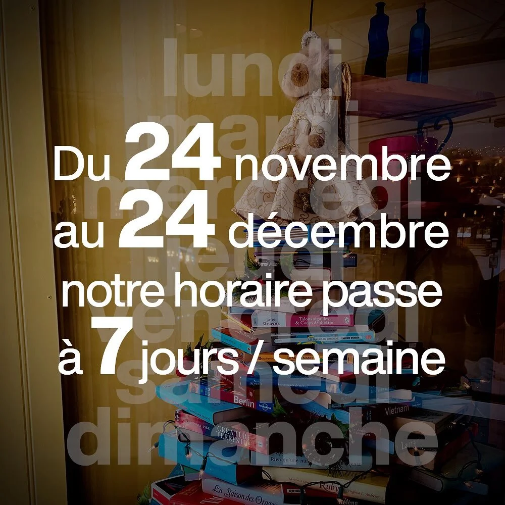 D&egrave;s lundi prochain, pour le temps des f&ecirc;tes, on vous accueille tous les jours de la semaine :) #cafe #coffee #livresdoccasion #secondhandbooks #cadeaux #gifts #richmondqc #valsaintfrancois #estrie #lestroisboucs