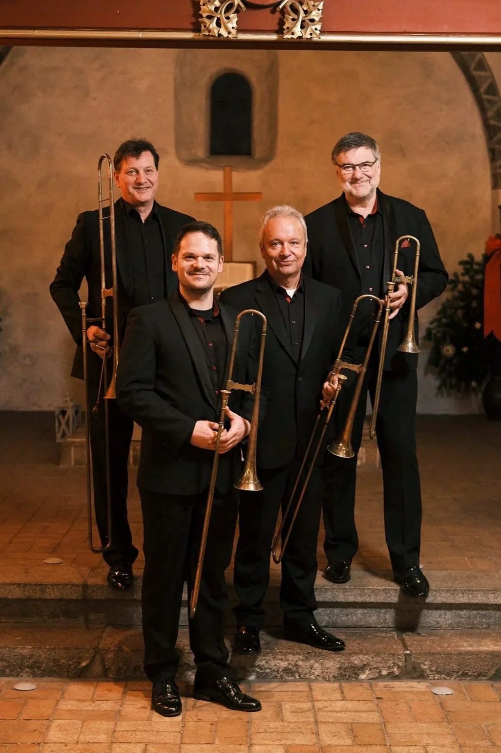 Festliche Adventsmusik mit dem Posaunenquartett Opus 4
