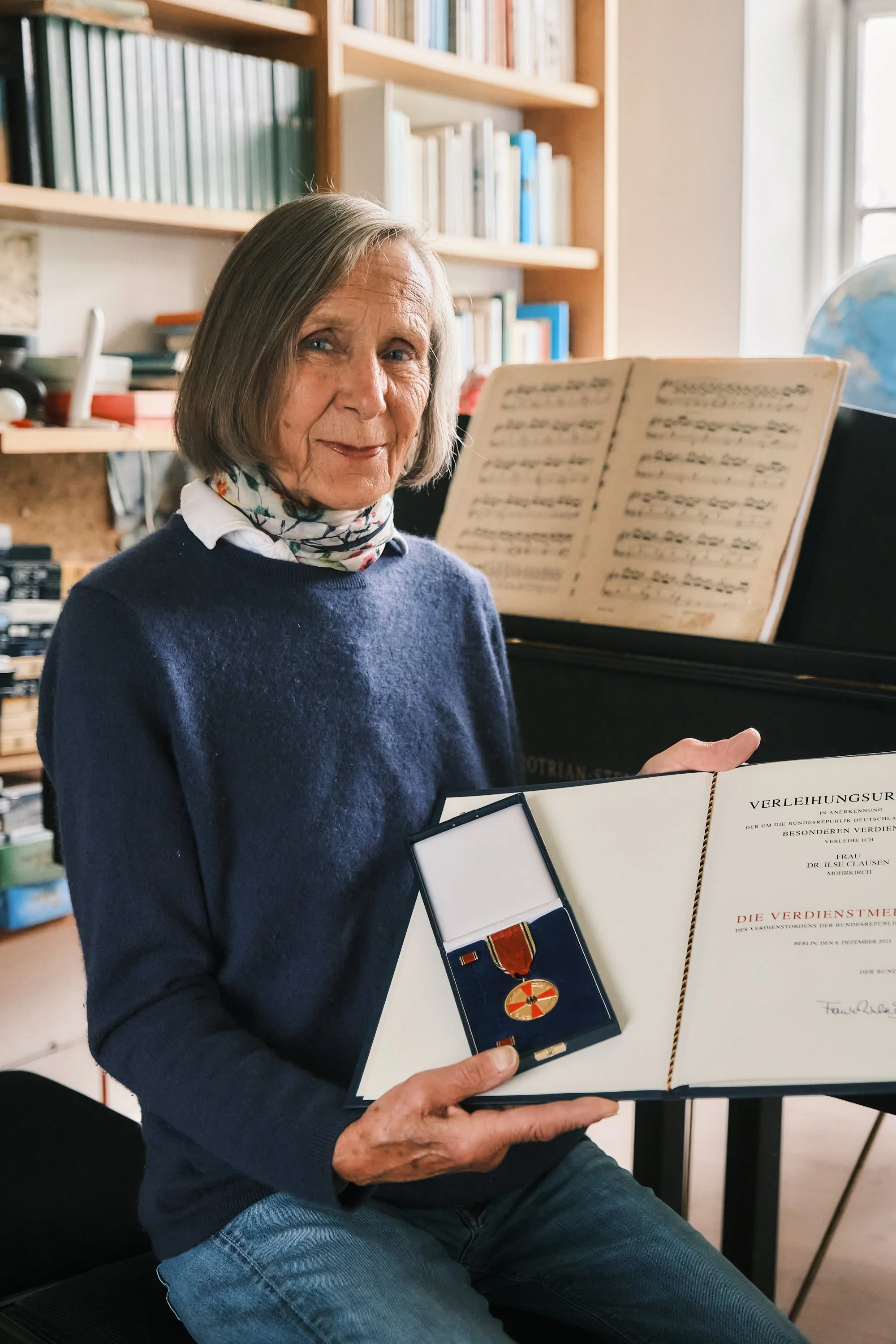 Bundesverdienstmedaille für Dr. Ilse Clausen