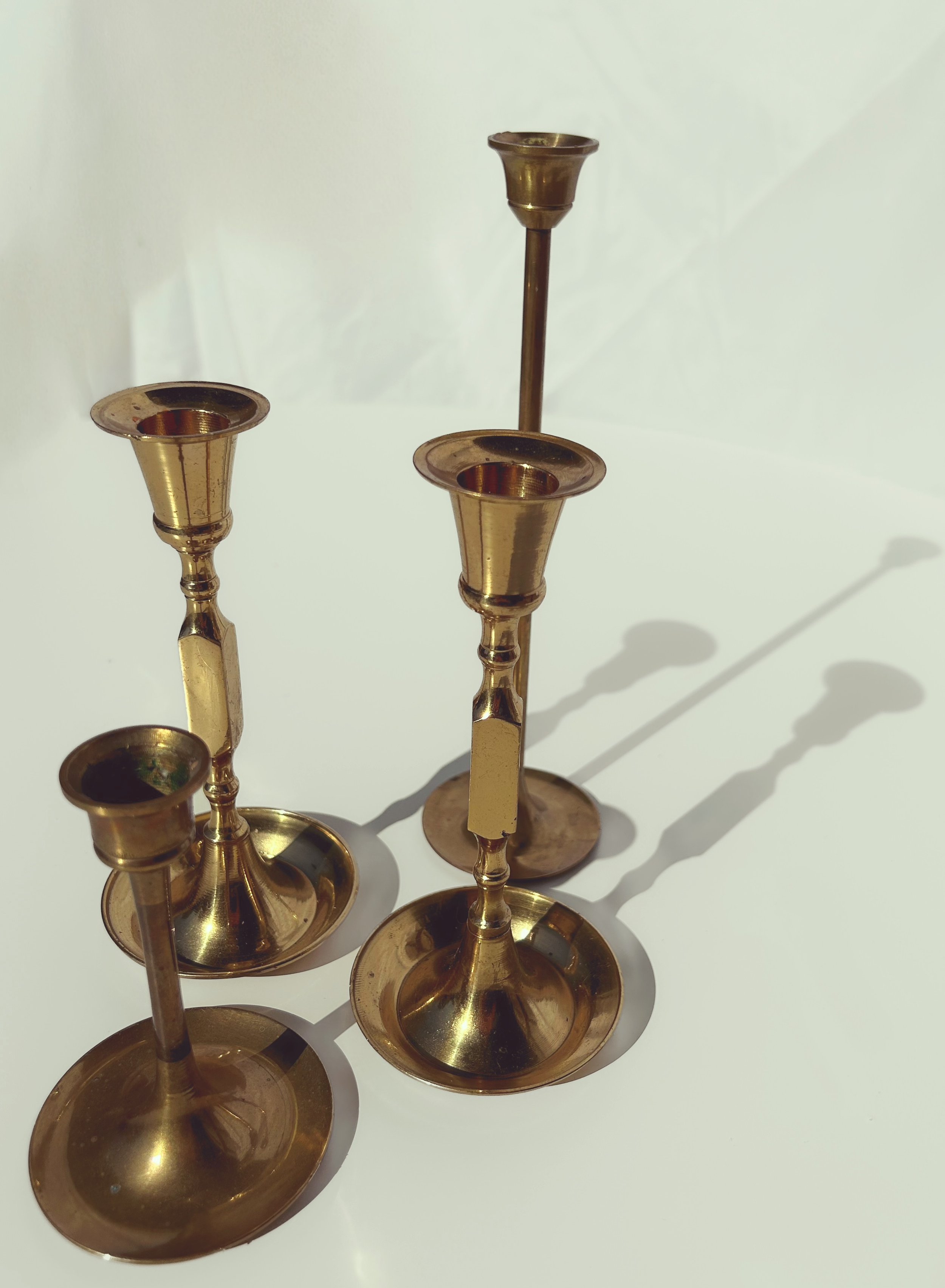 Brass Candlestick Holders