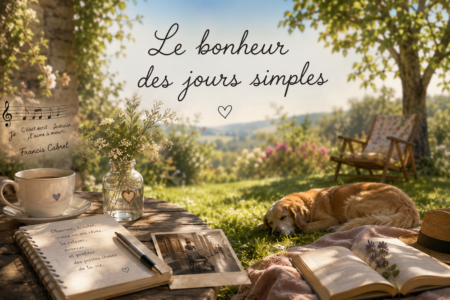 Le bonheur des jours simples&nbsp;
