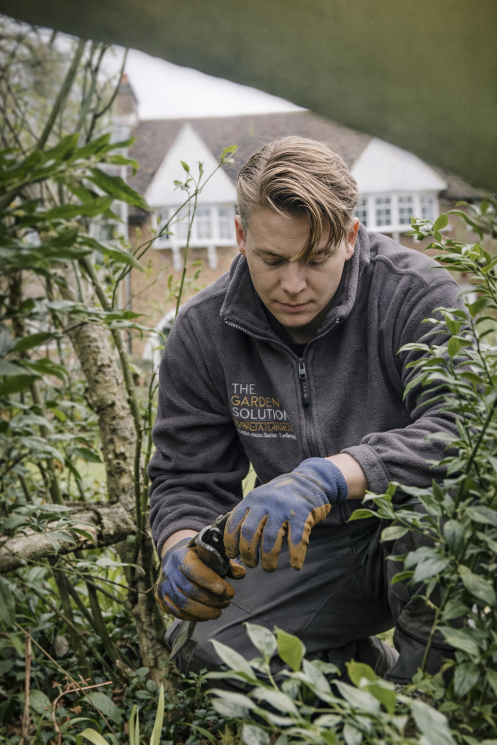 Professional garden maintenance and pruning in North London by The Garden Solution.