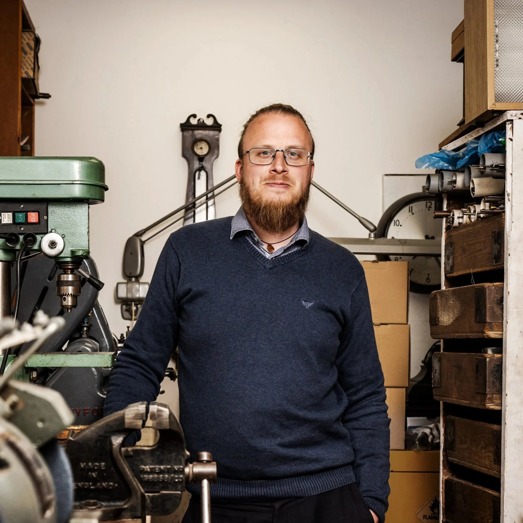 Dale Sardeson Wiltshire Clock Repairer