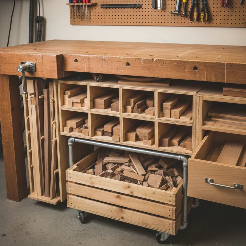 Scrap Wood Storage Ideas