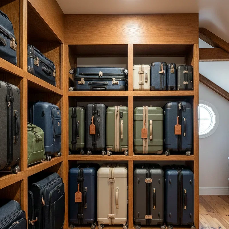 Suitcase Storage Ideas