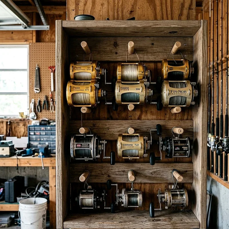 15 Fishing Reel Storage Ideas for Organized Tackle Rooms