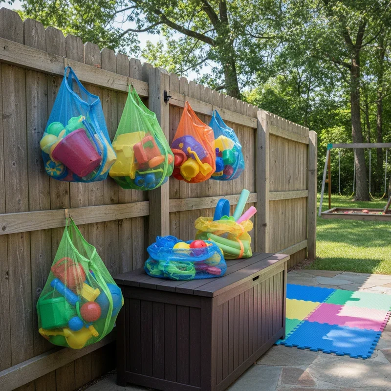 Outdoor Toy Storage Ideas