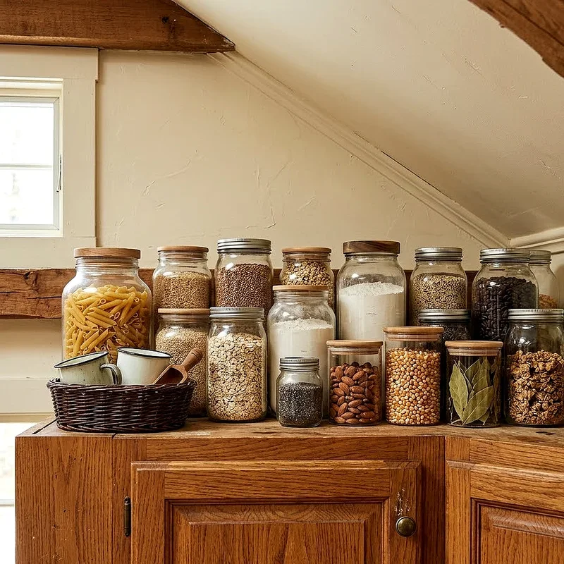 Above Kitchen Cabinet Storage Ideas