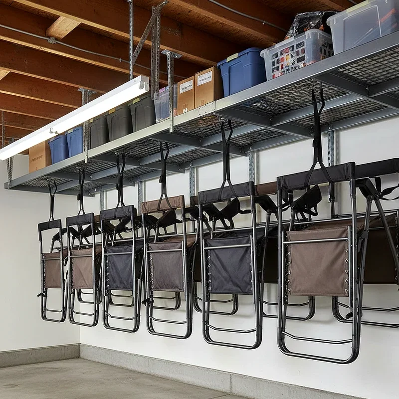 Folding Chair Storage Ideas
