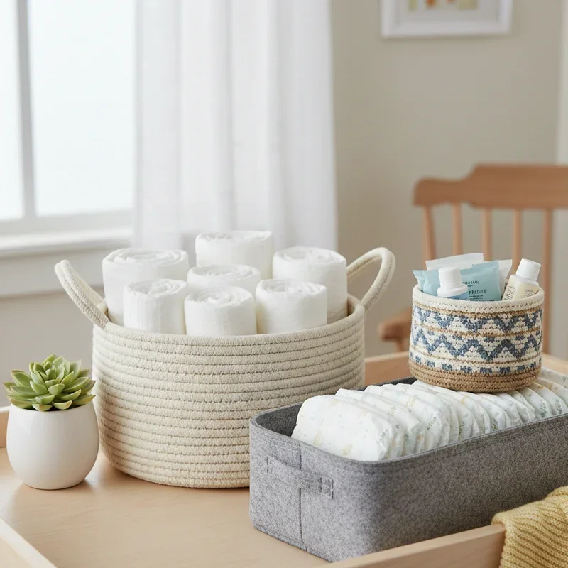 Diaper Storage Ideas