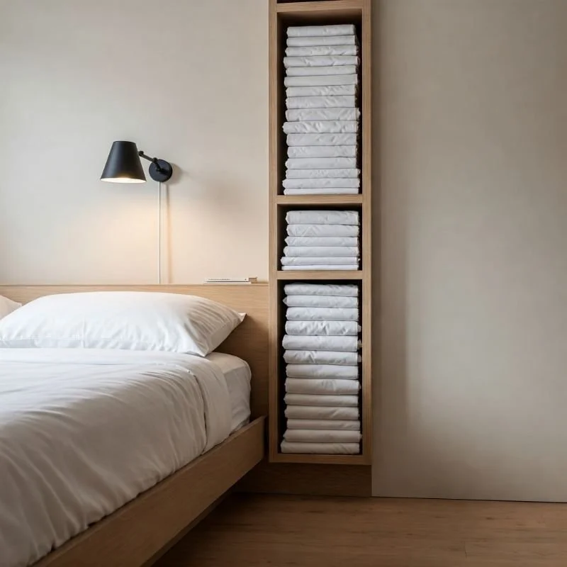 15 Clever Bed Sheet Storage Ideas