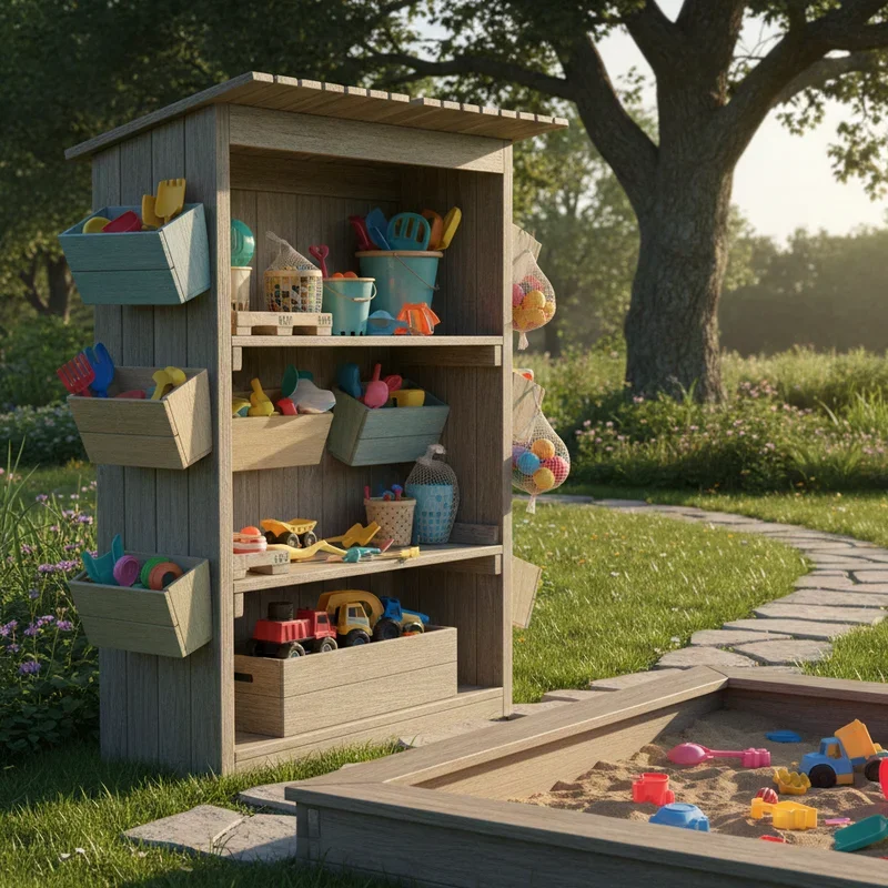Outdoor Toy Storage Ideas