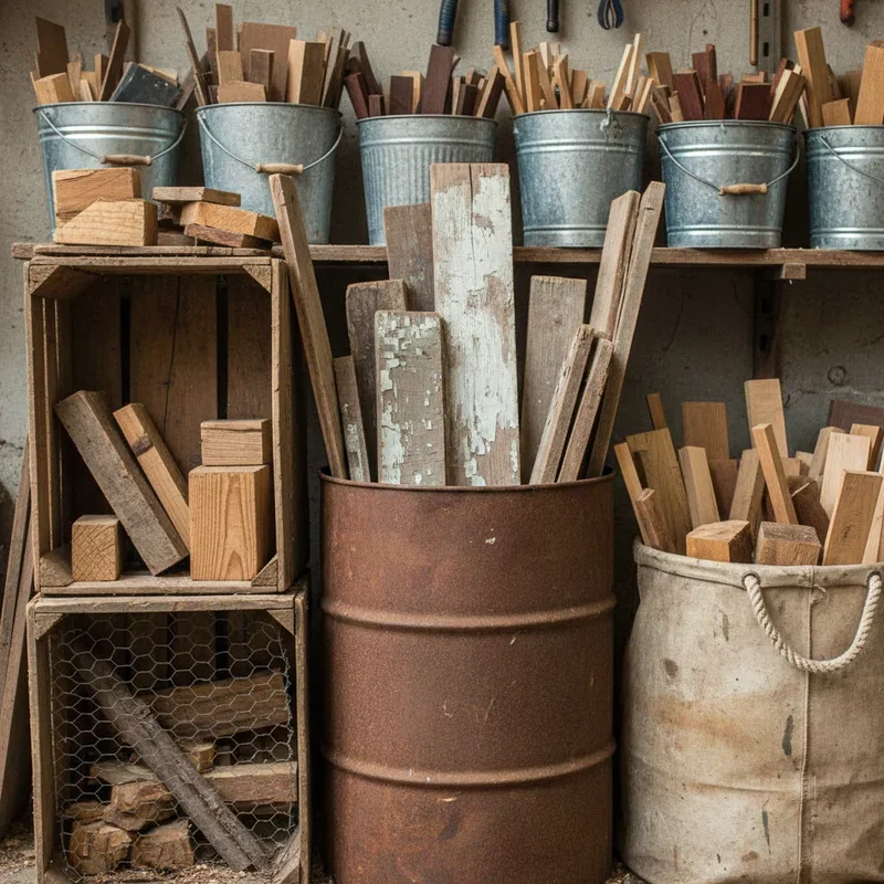 Scrap Wood Storage Ideas