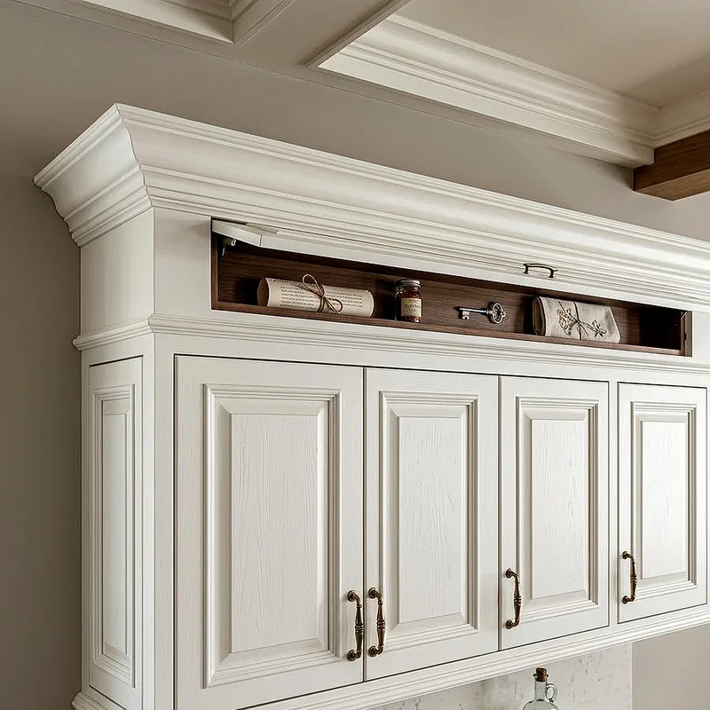 Above Kitchen Cabinet Storage Ideas