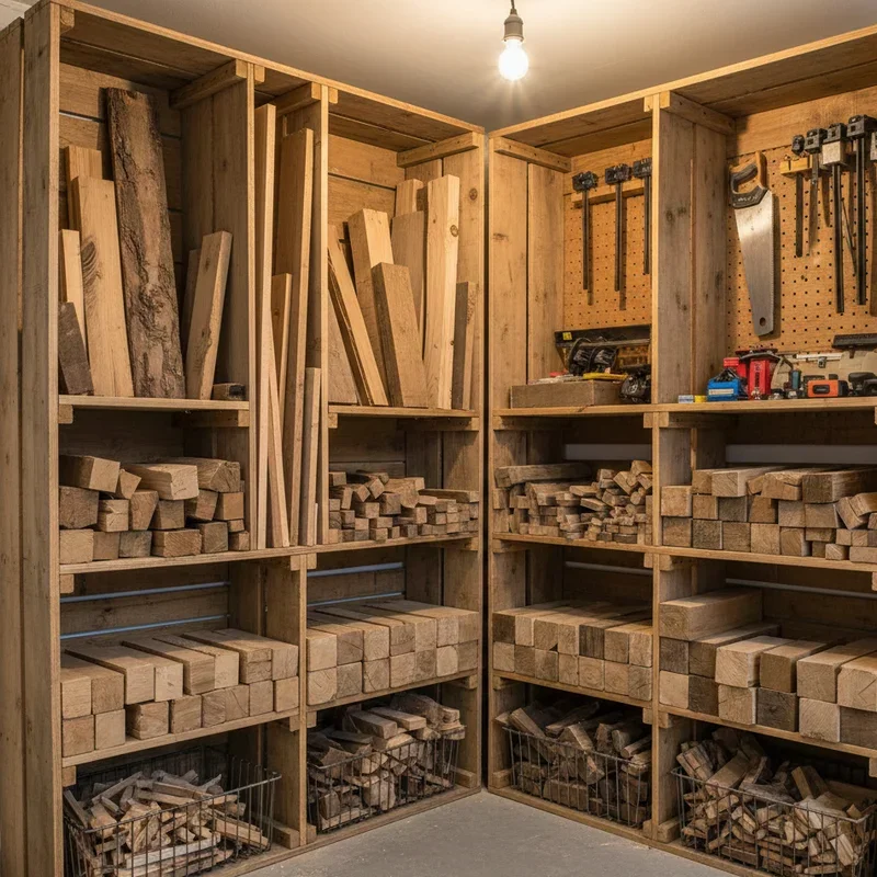 Scrap Wood Storage Ideas