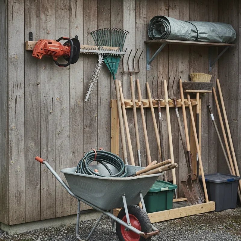 Yard Tool Storage Ideas