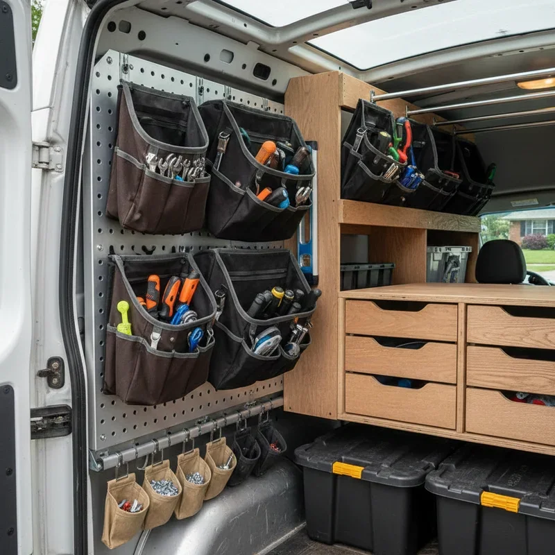 Van Tool Storage Ideas