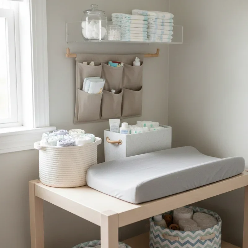 Diaper Storage Ideas