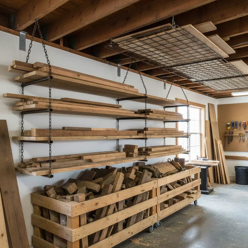 Scrap Wood Storage Ideas