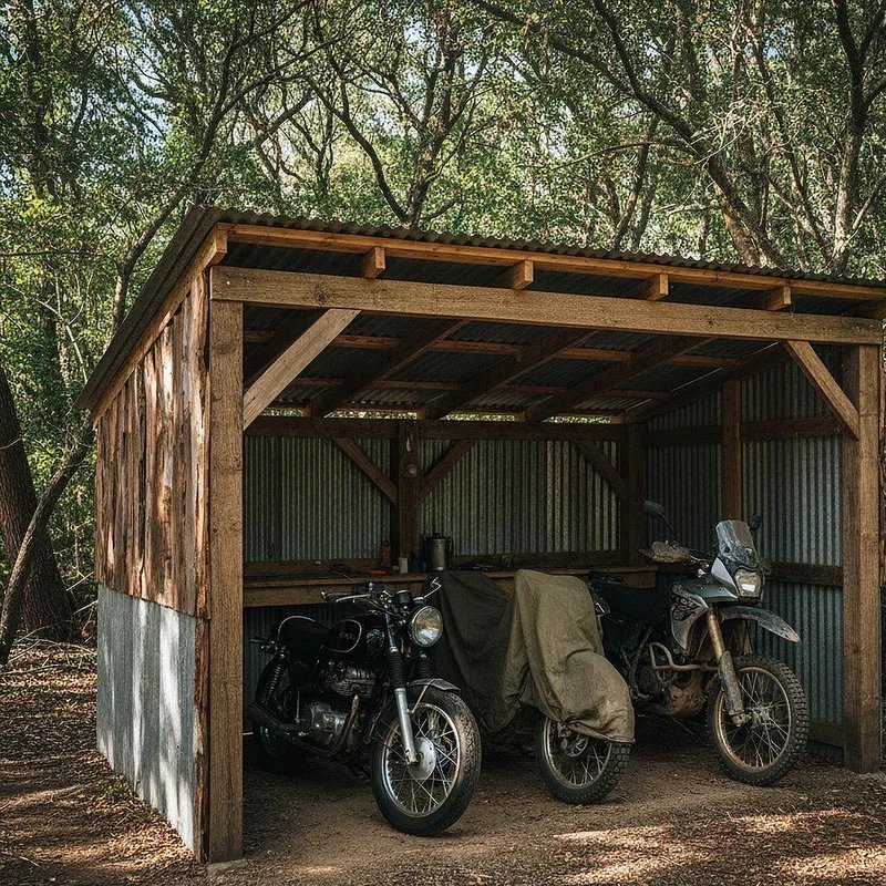 Motorcycle Storage Ideas