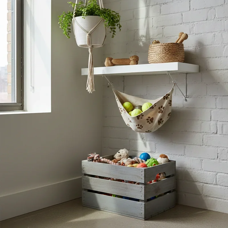 Dog Toy Storage Ideas