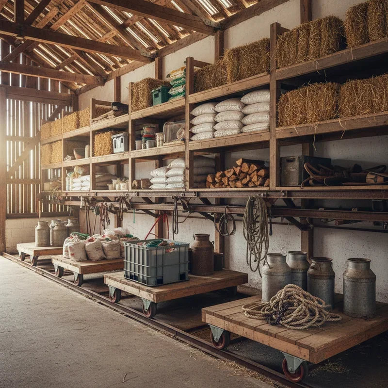 Barn Storage Ideas