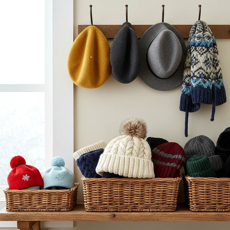 15 Winter Hat Storage Ideas to Keep Your Entryway Neat