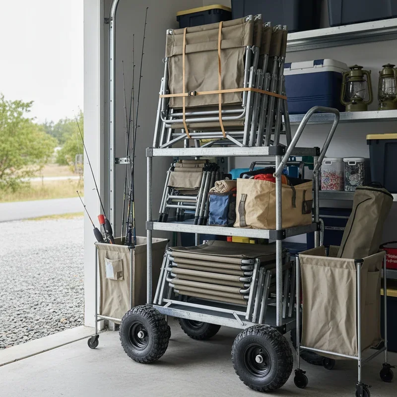 Camping Chair Storage Ideas