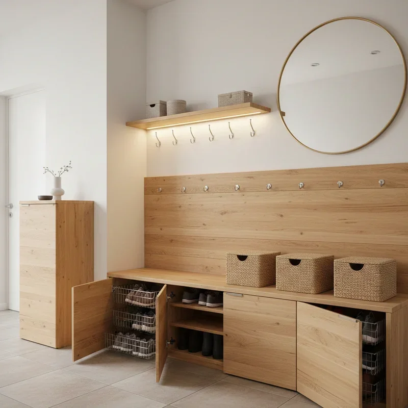 Shoe Storage Ideas for Entryway