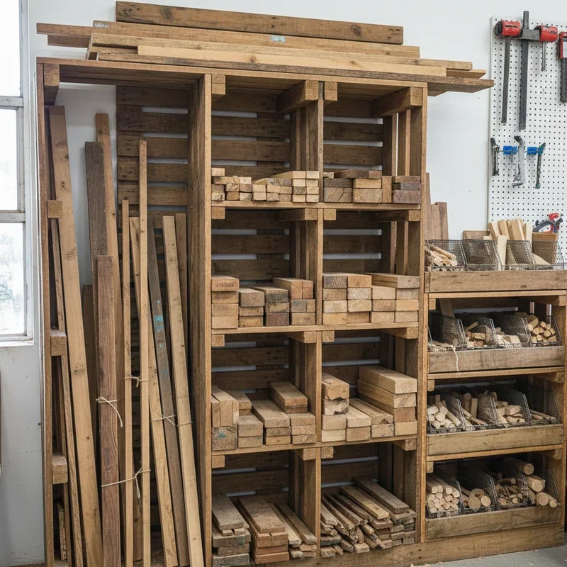 Scrap Wood Storage Ideas