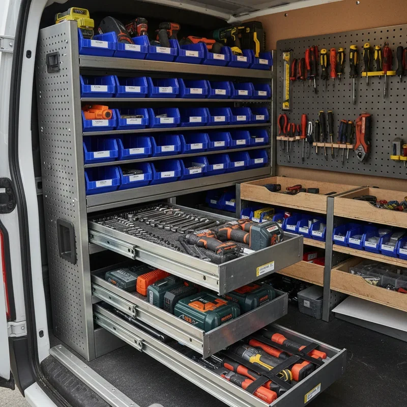 Van Tool Storage Ideas