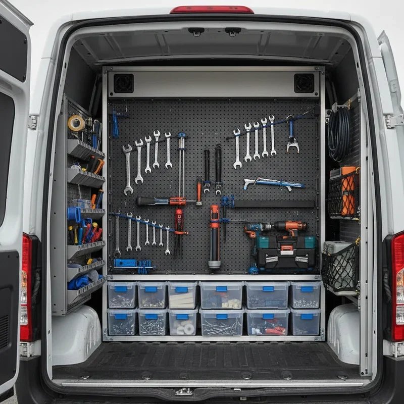 Van Tool Storage Ideas