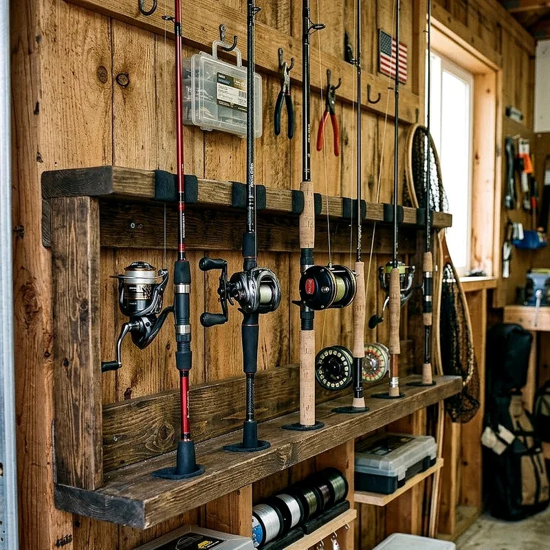 Fishing Reel Storage Ideas