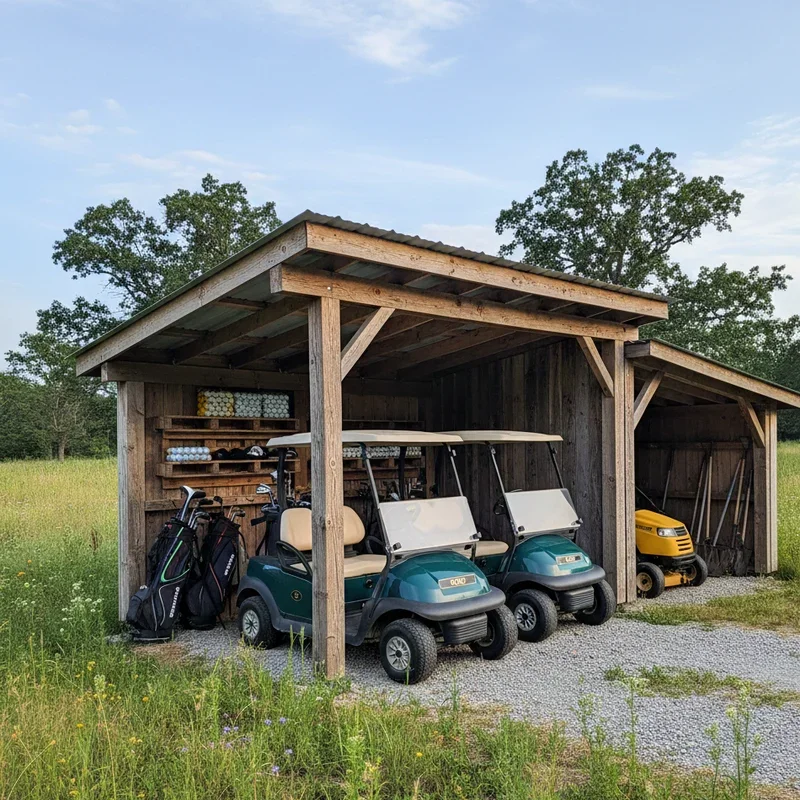 Golf Cart Storage Ideas
