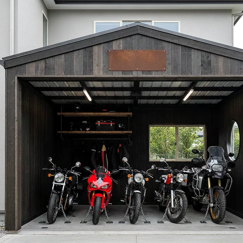Motorcycle Storage Ideas