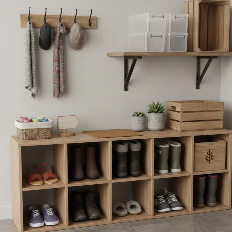 Shoe Storage Ideas for Entryway