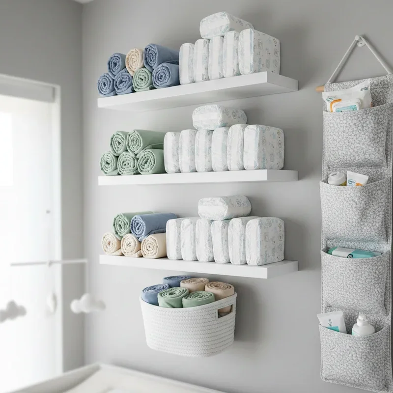 Diaper Storage Ideas
